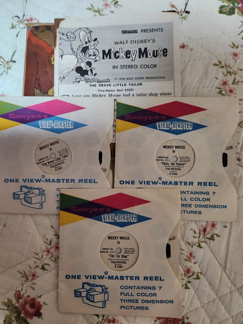 希少品！アメリカ製　　アンティーク　ディズニー　回転式スライド映写機各種