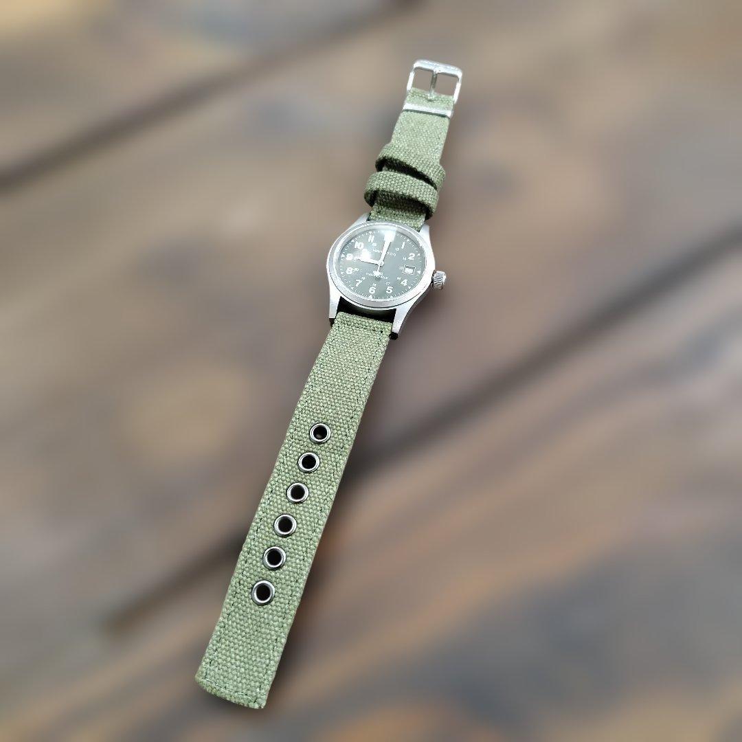 K*I様 Hamilton 　ハミルトン　手巻き時計 カーキ　Khaki　箱　ベ