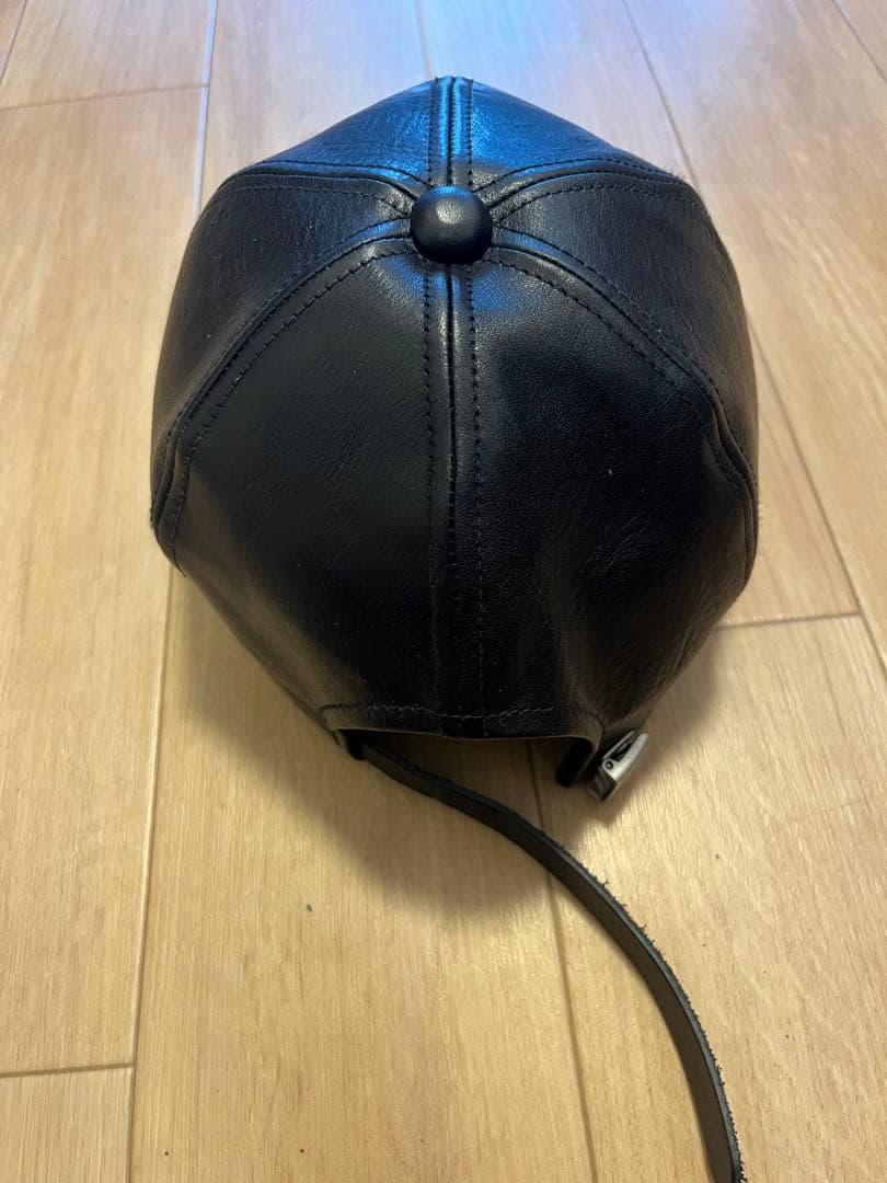 UNNAMED HEADWEAR レザーキャップ 栃木レザー 日本製 ブラック