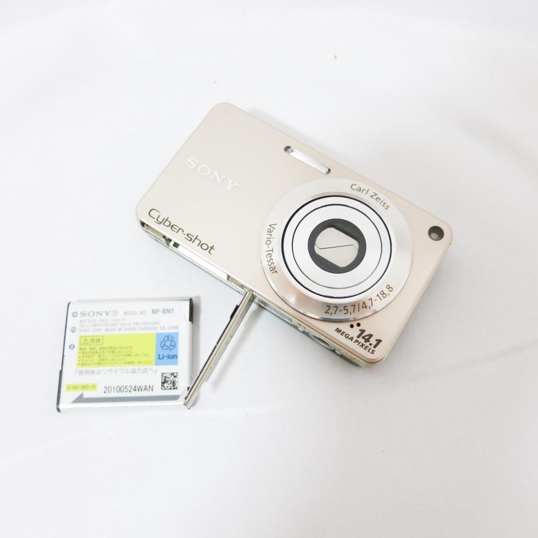 SONY Cyber-shot DSC-W350 ゴールド デジタルカメラ