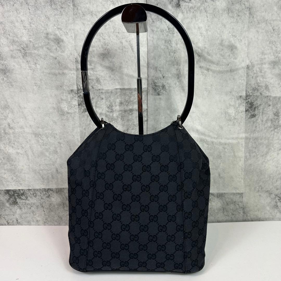 美品 希少 GUCCI オールドグッチ ハンドバッグ トムフォード期 GG 巾着