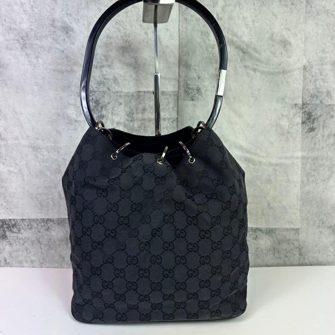 美品 希少 GUCCI オールドグッチ ハンドバッグ トムフォード期 GG 巾着