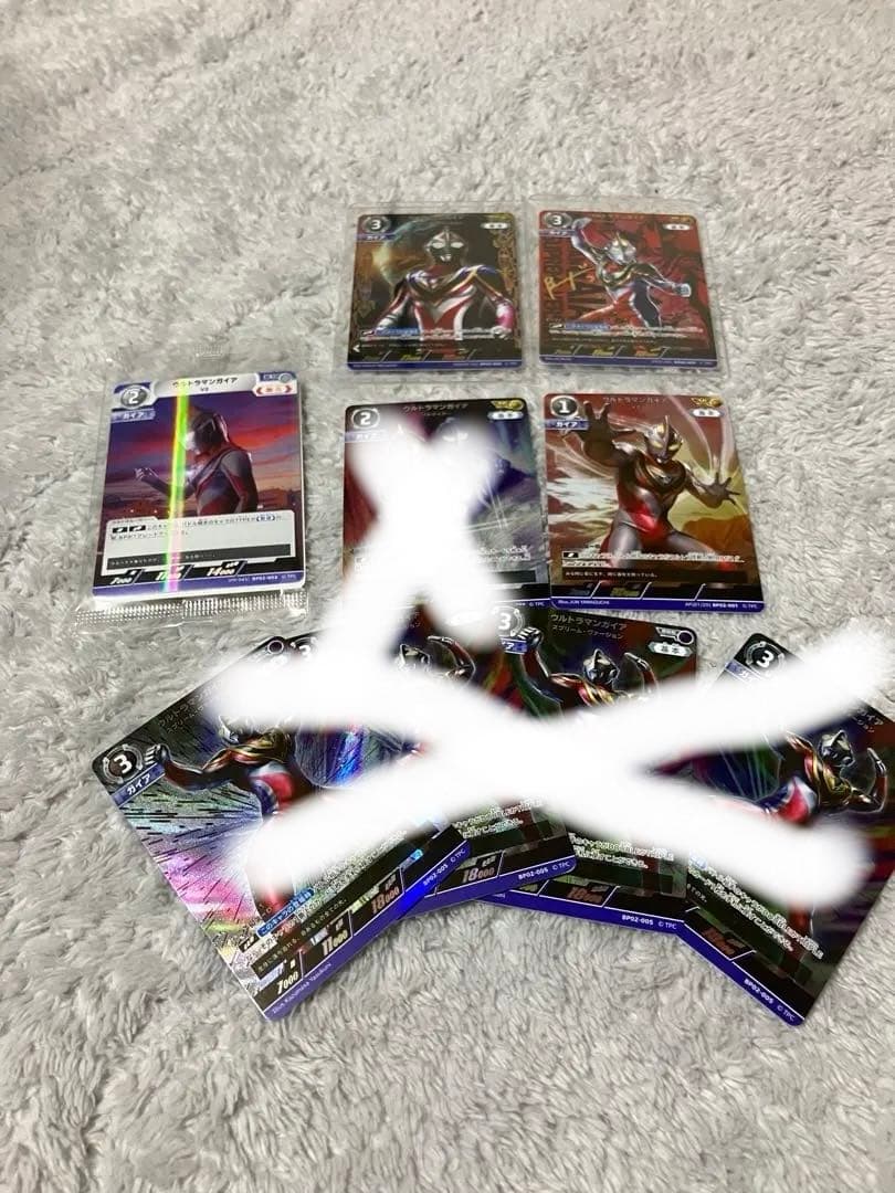 Mianxin ウルトラマンカードゲーム　ガイア　SSSP SP AP