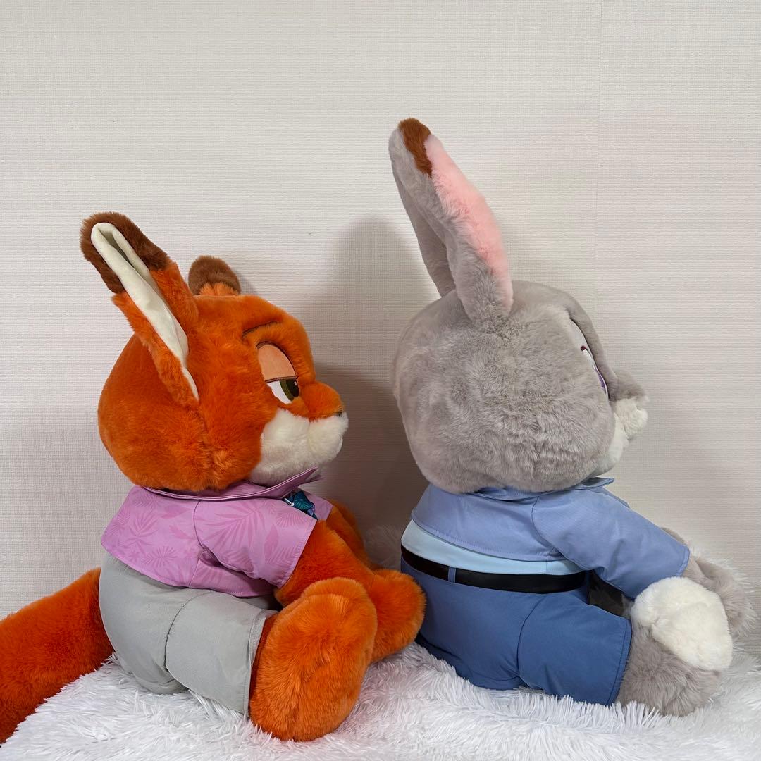 新品タグ付き ズートピア ジュディ ニック セット ブランケット入り コストコ