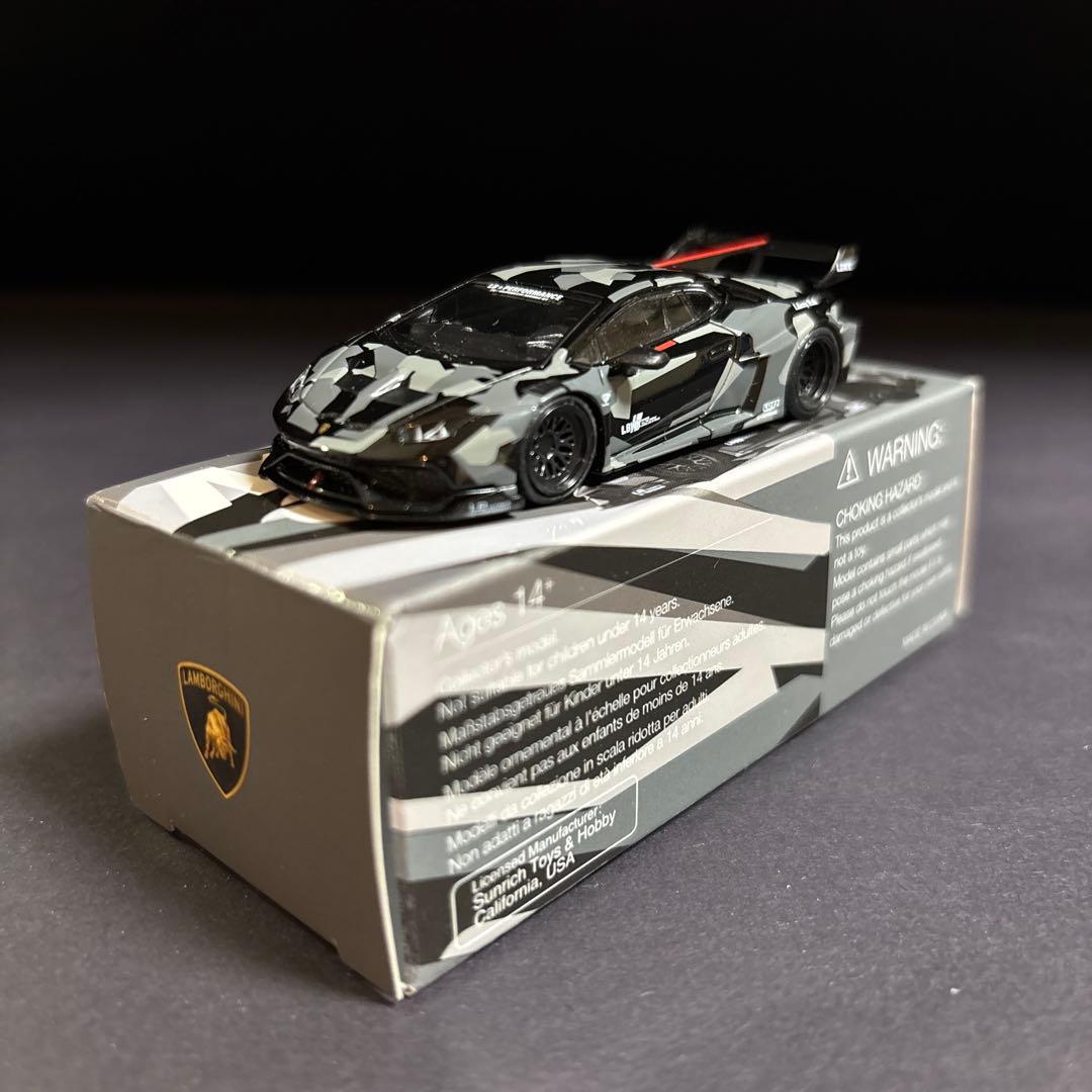 MINIGT LBWK 1/64 ランボルギーニ ウラカン カモフラージュ