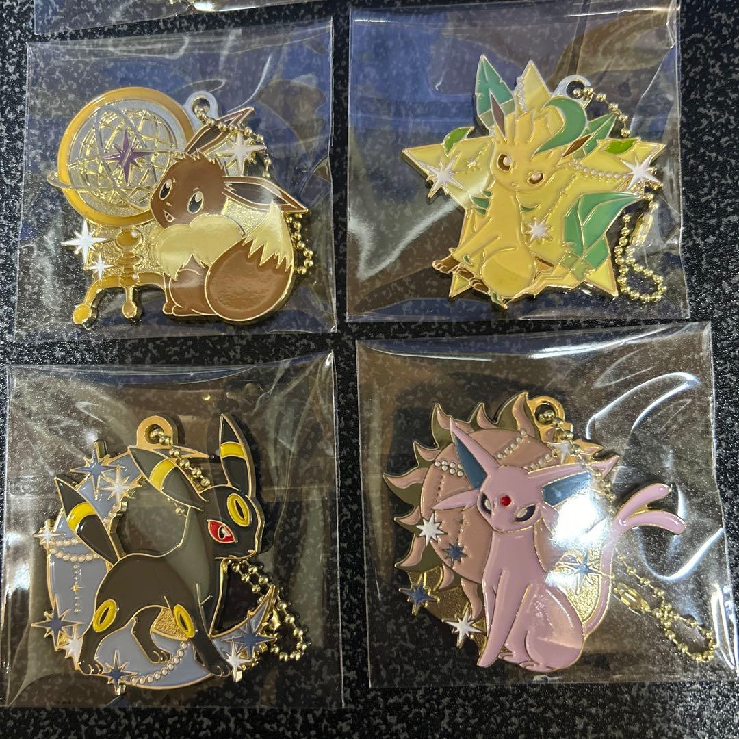 ポケモン1番くじイーブイ＆STAR rightNightメタルチャーム全9種類