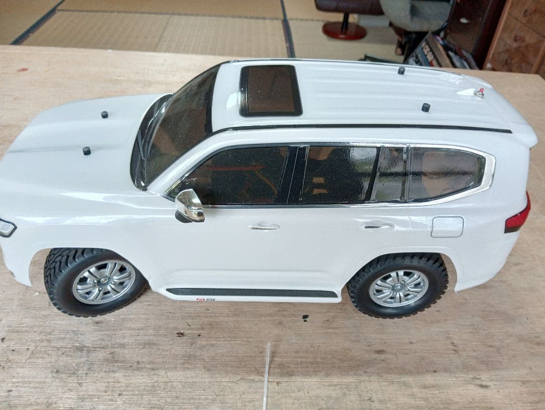 メカ付 タミヤ トヨタ ランドクルーザー 300 CC-02シャーシ ラジコン