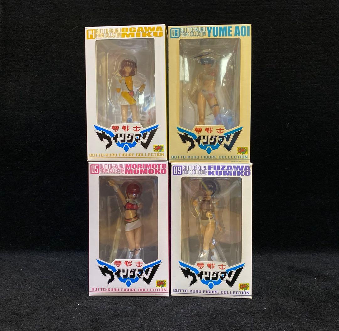 外箱のみ開封 グッとくるフィギュア　夢戦士ウイングマン 夢アオイ クリアver他