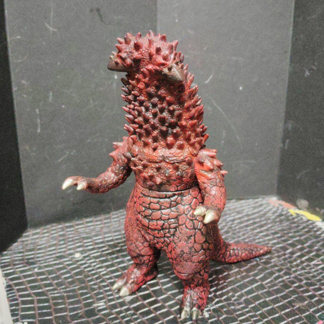 上野淳子ウルトラ怪獣旧型ソフビガルベロス.パンドン.アクマニアム.カデンダ