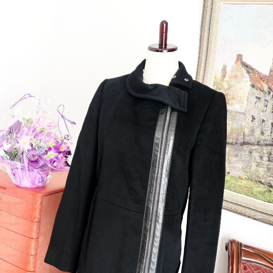 希少　Gucci〈グッチ〉 カシミヤ　ブレンド モード　チェスター　コート