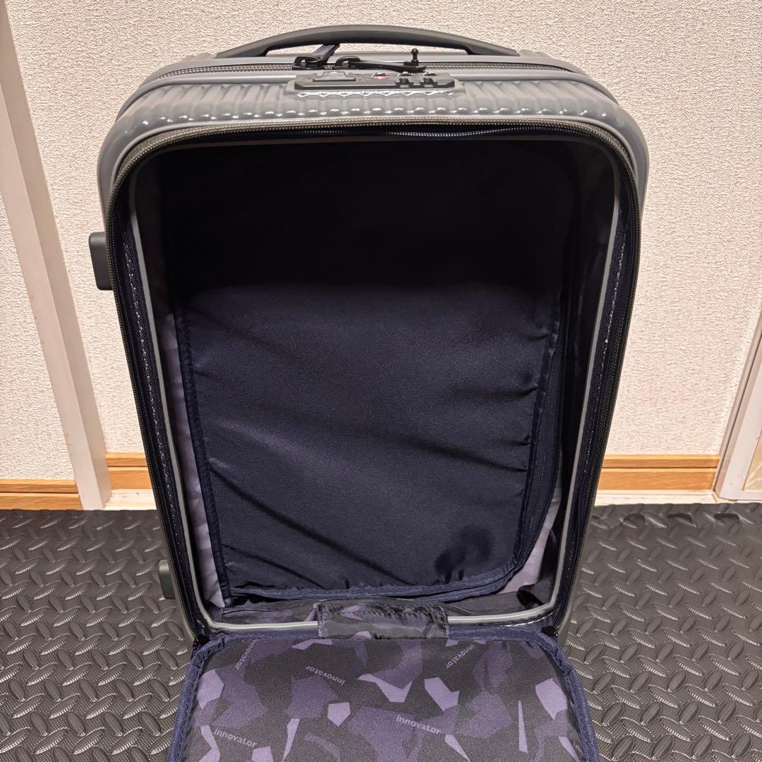 ふう【美品】イノベーター キャリーケース 38L スティールグレー