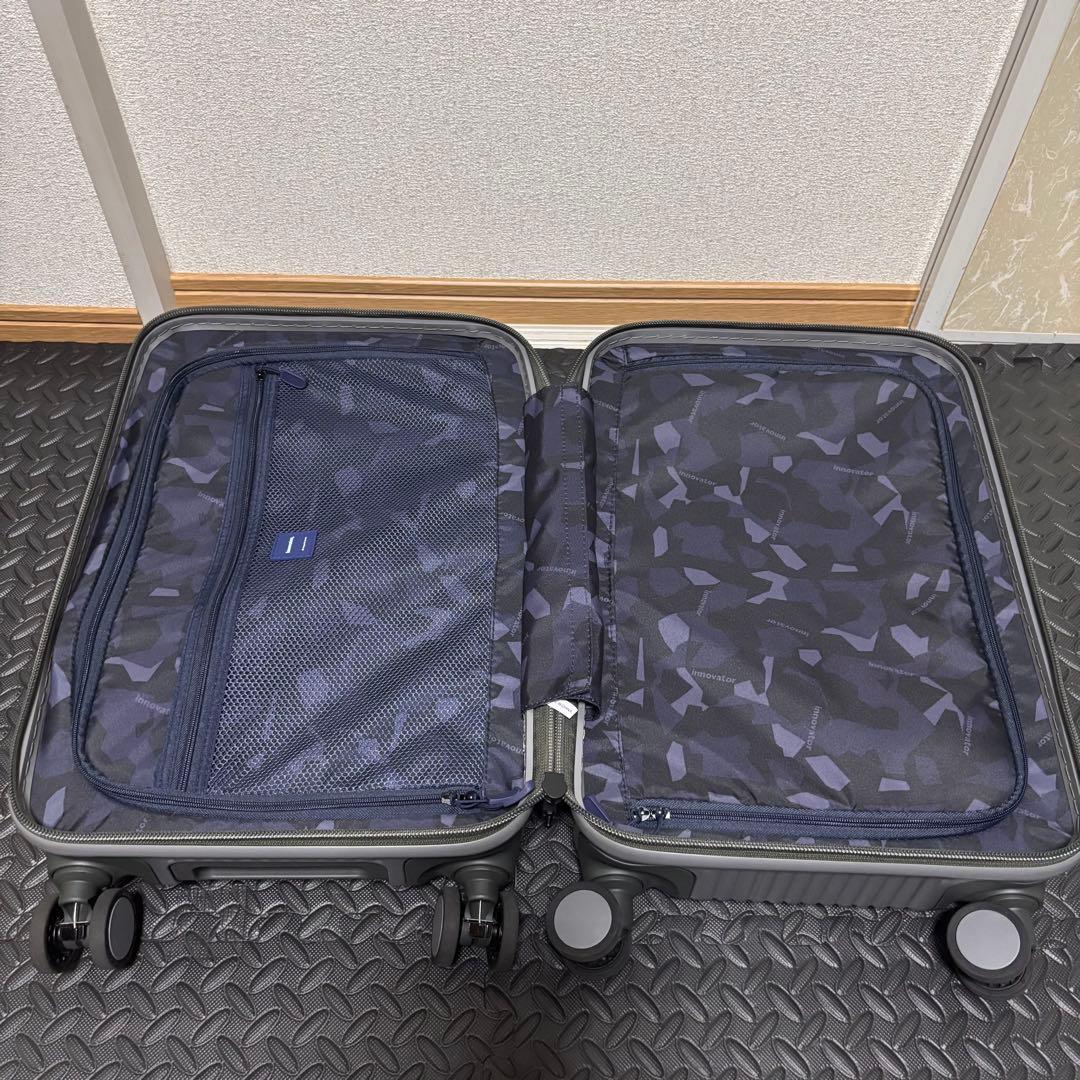 ふう【美品】イノベーター キャリーケース 38L スティールグレー