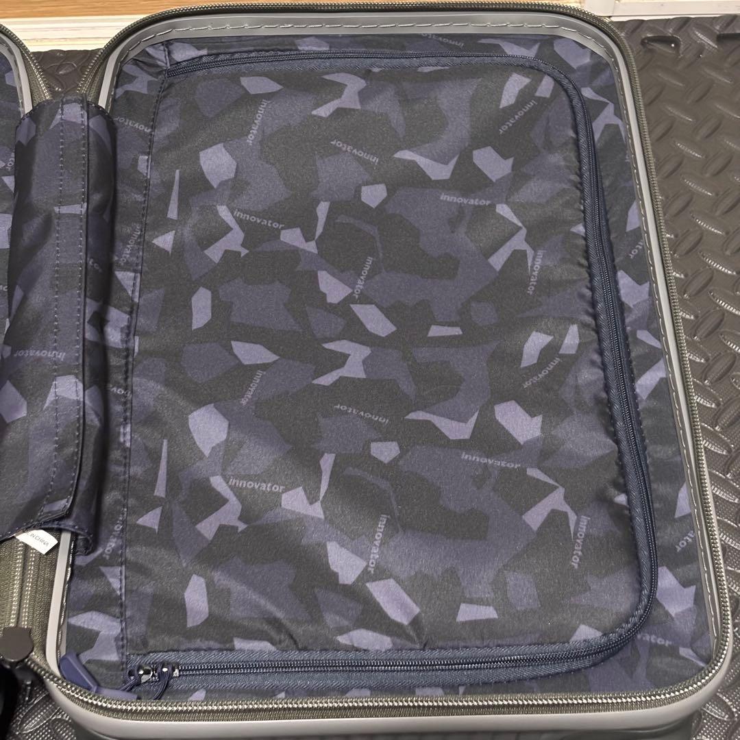 ふう【美品】イノベーター キャリーケース 38L スティールグレー