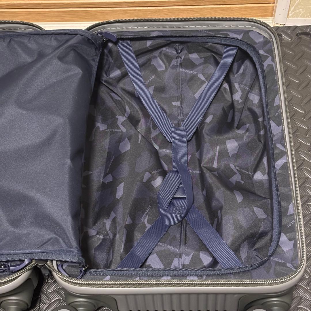 ふう【美品】イノベーター キャリーケース 38L スティールグレー
