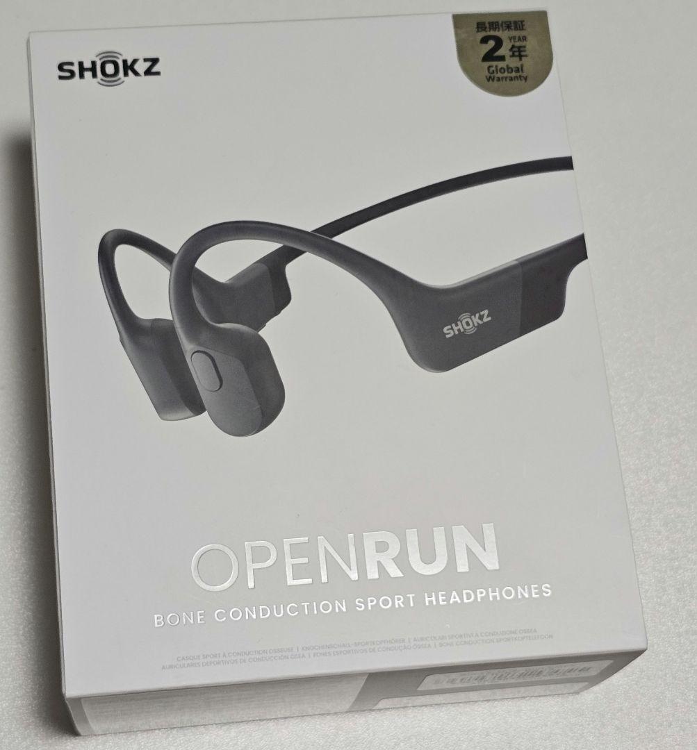 Shokz ワイヤレス骨伝導イヤホン OpenRun