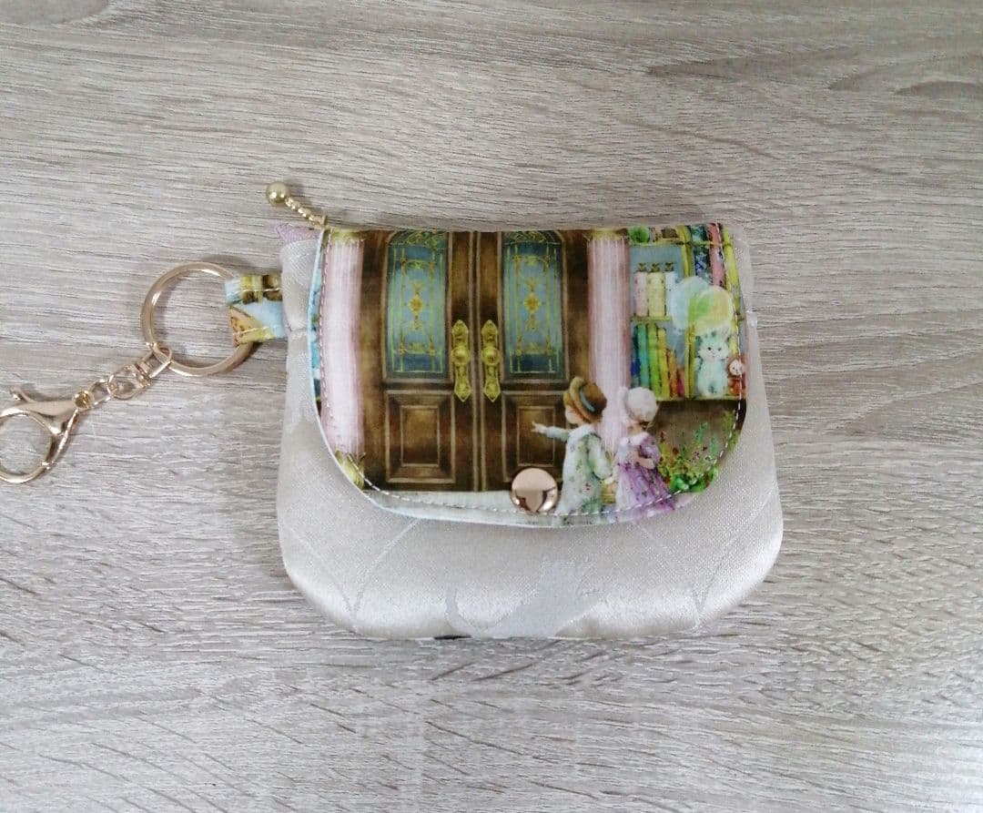 文鎮長財布、フタ付きポーチ2点のオーダー