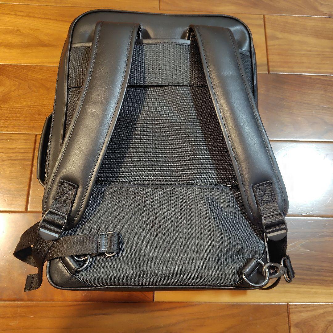 た*ん様 MORALCODE PARKER BLACK レザービジネスリュック