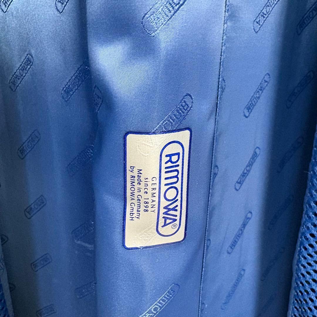 廃盤■RIMOWA リモワ 青ロゴ トパーズ 932.77 104L 4輪
