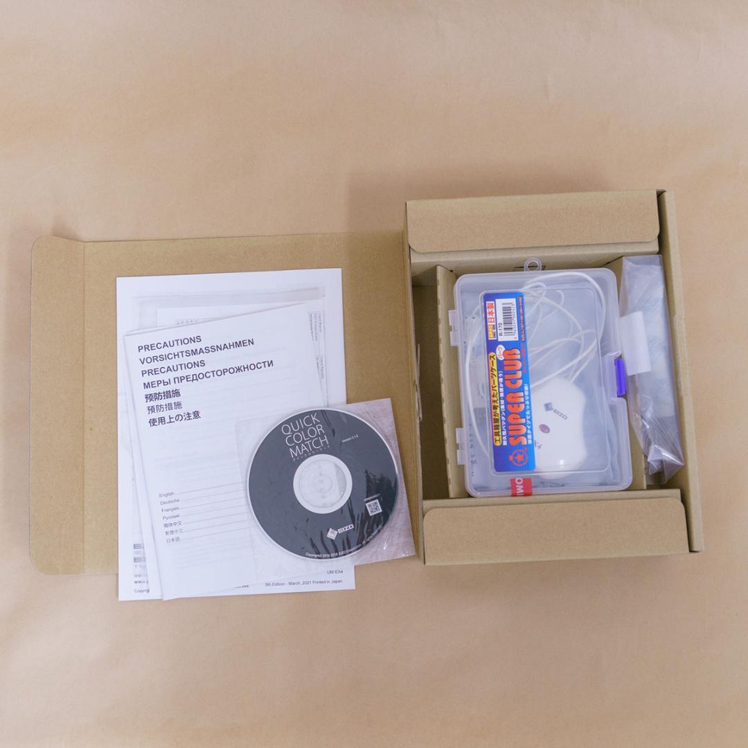 EIZO　モニターキャリブレーション　測色センサー　EX4