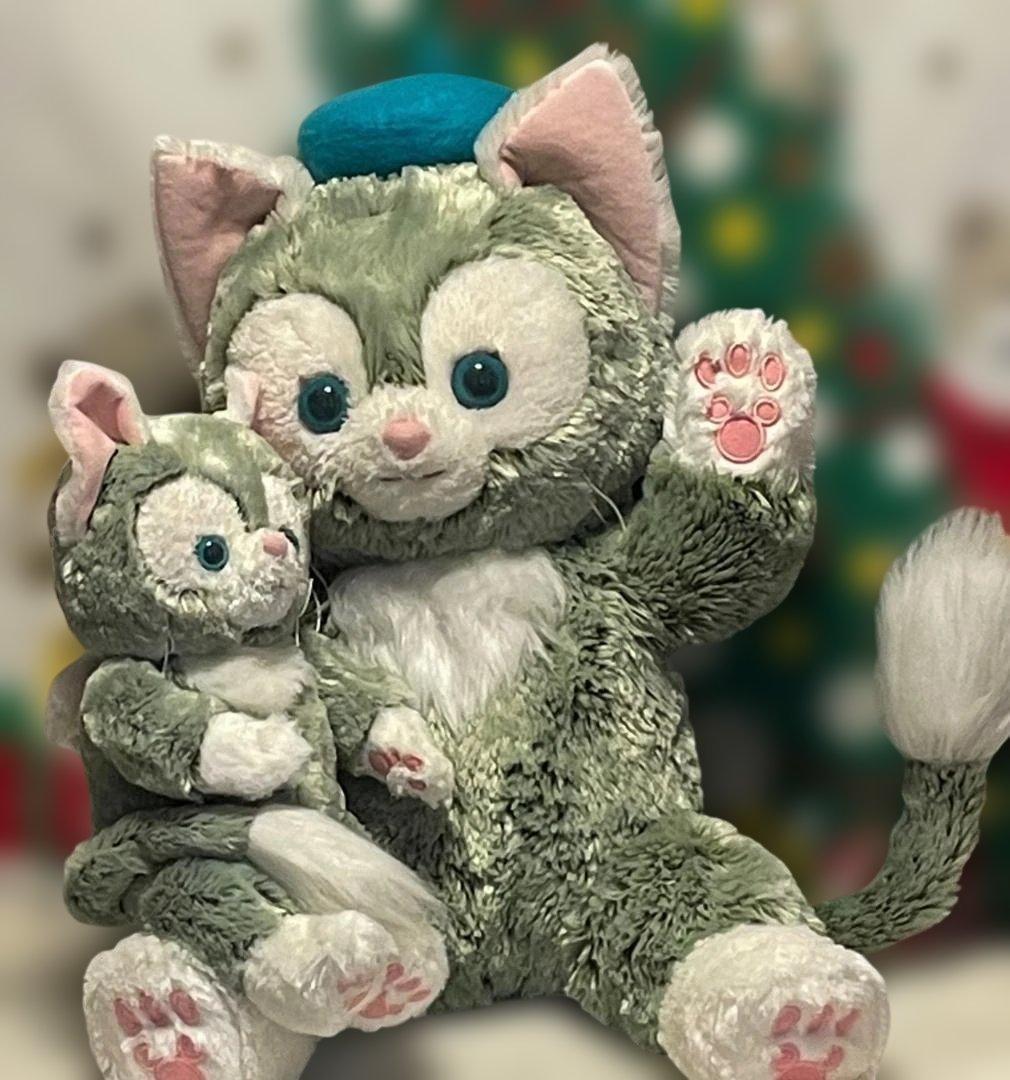 TDS 超童顔 Ｍサイズ ジェラトーニ ぬいぐるみ ポーズも取れて自立します！