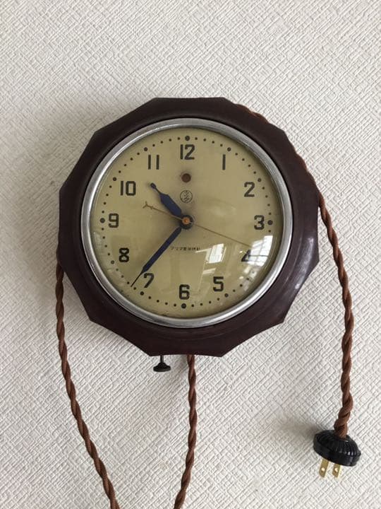 マツダ電気時計(現TOSHIBA) 60ヘルツ　昭和9年頃