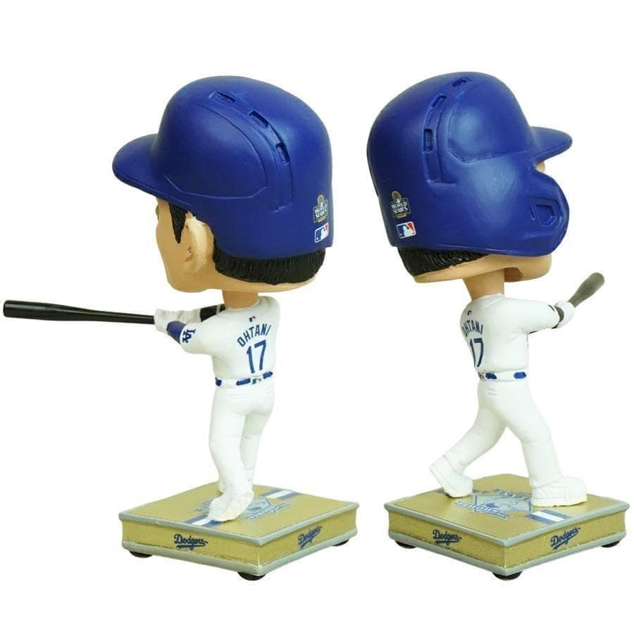 ヒ*ロ様 新品MLB公式限定ナンバー入りロサンゼルスドジャース大谷翔平ボブルヘッ