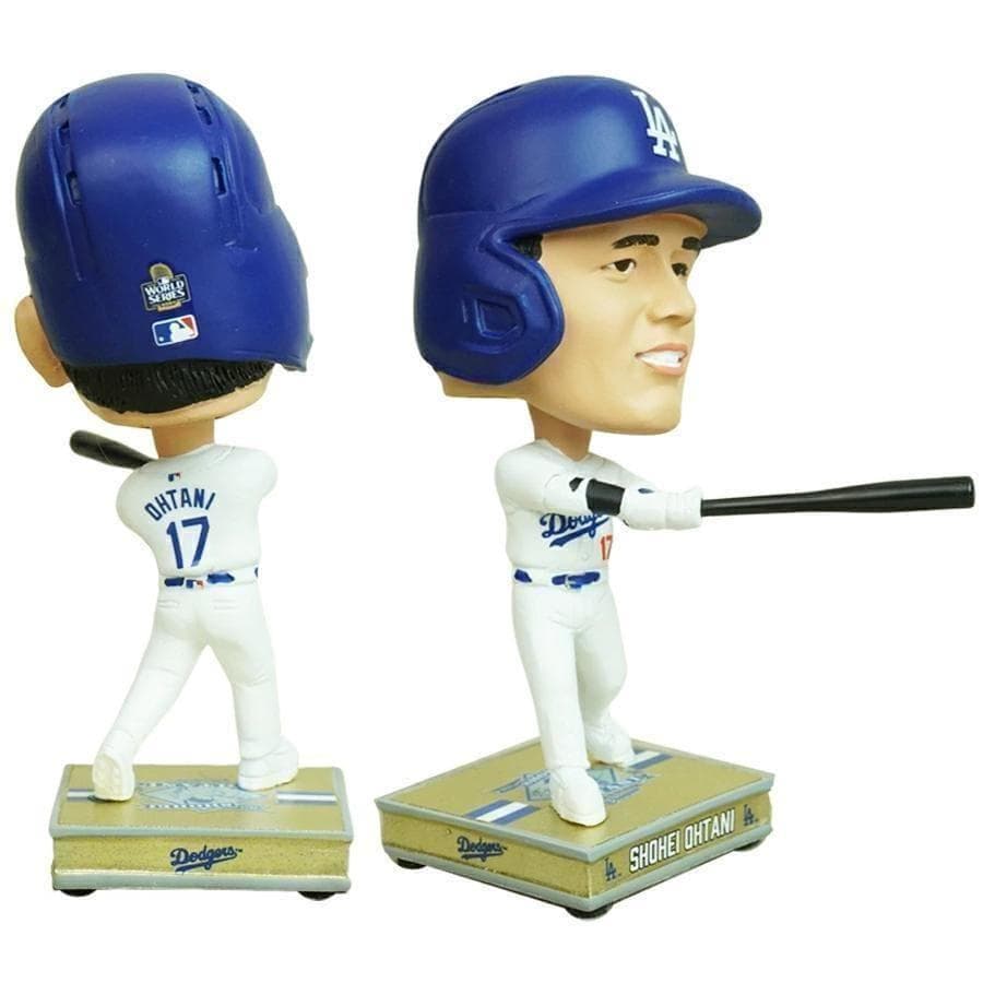 ヒ*ロ様 新品MLB公式限定ナンバー入りロサンゼルスドジャース大谷翔平ボブルヘッ