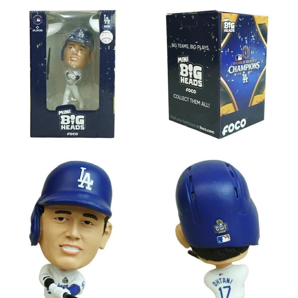 ヒ*ロ様 新品MLB公式限定ナンバー入りロサンゼルスドジャース大谷翔平ボブルヘッ