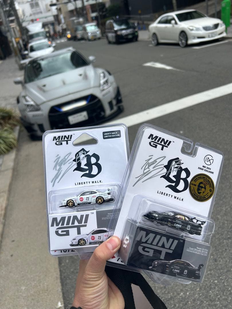 Liberty Walk 1周年記念　ミニカーサイン入り　Tシャツ XL