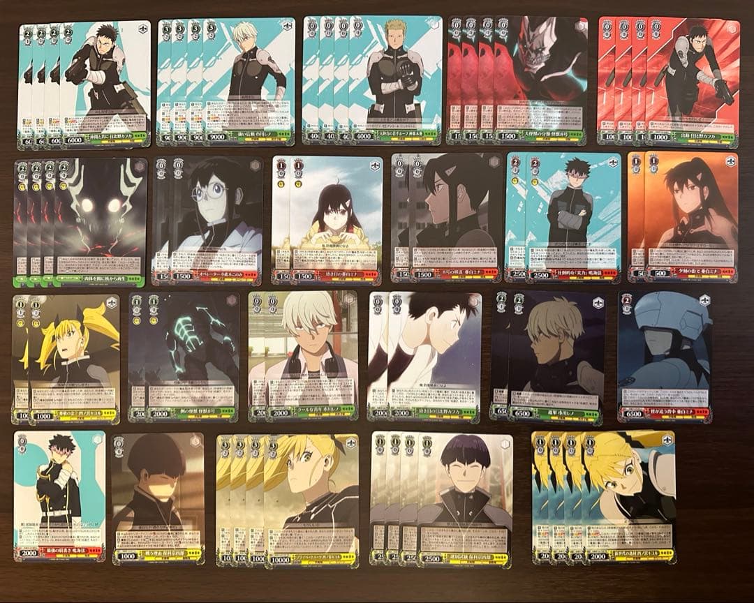 ヴァイス 怪獣8号 デッキ3つ 調整パーツおまけ付き