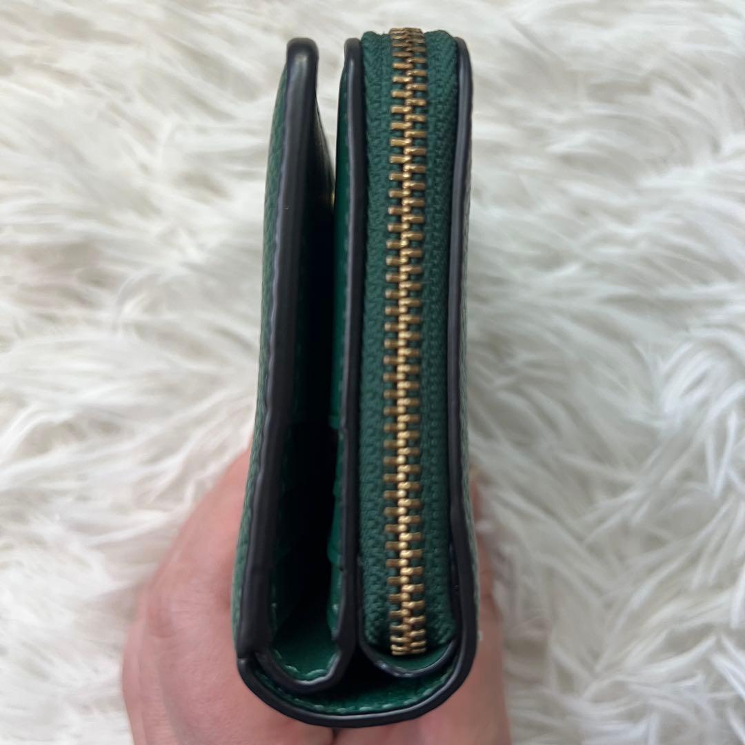 即日発送！【未使用品】 COACH コーチ ビルフォールド ウォレット グリーン