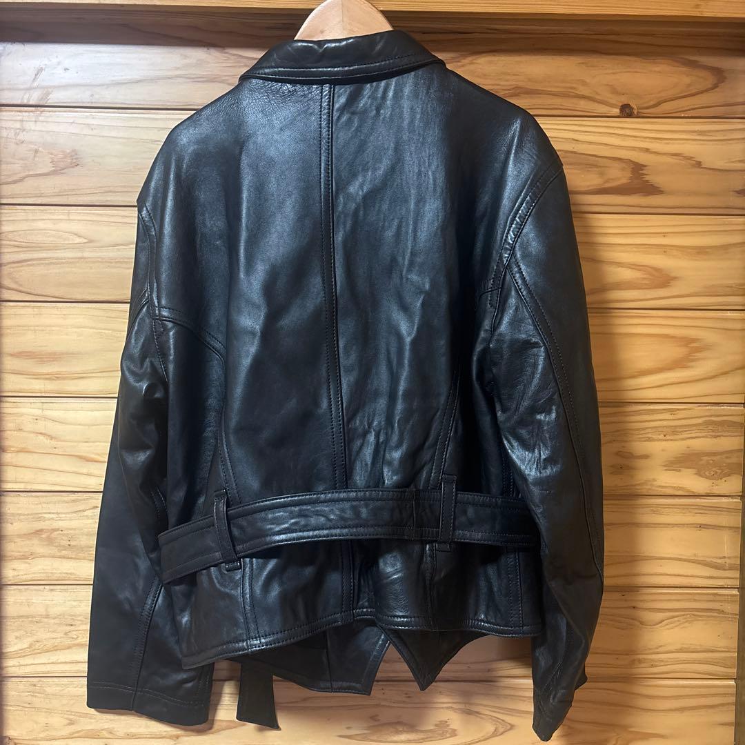 値下げ　希少 80s HAI イッセイミヤケ ラム レザージャケット