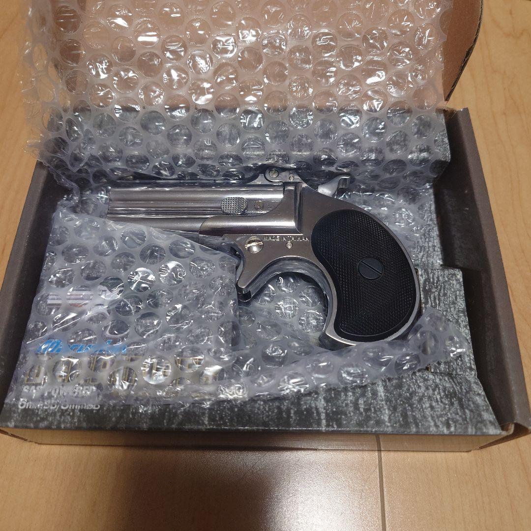 シルバー マルシン デリンジャー ガスパワード 6mmBB 8mmBB