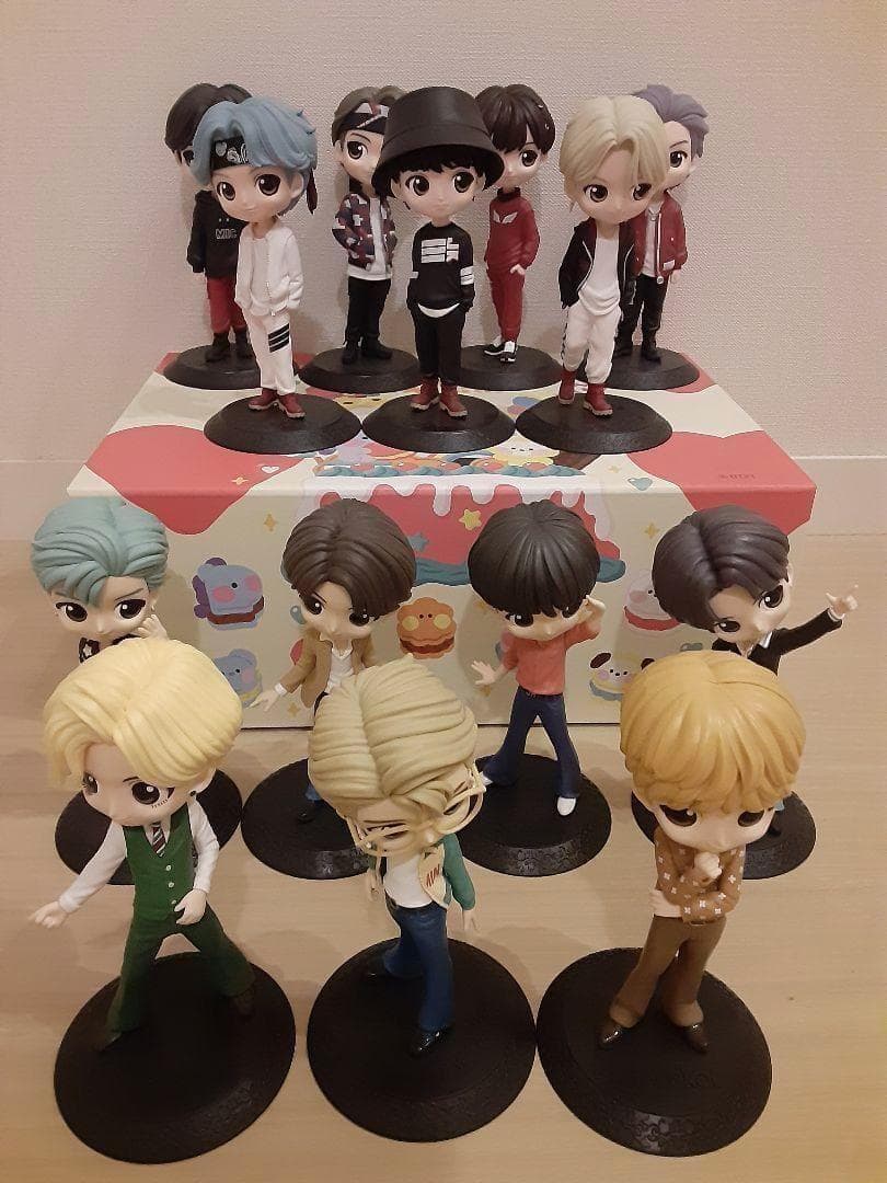 BTS Q-posket 14体 まとめ売り　フィギュア　化粧箱つき！
