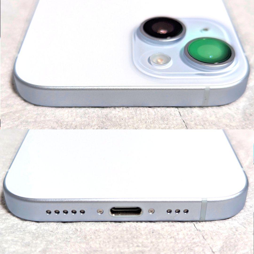美品！Apple iPhone 15 ブルー 128GB SIMフリー キレイ！