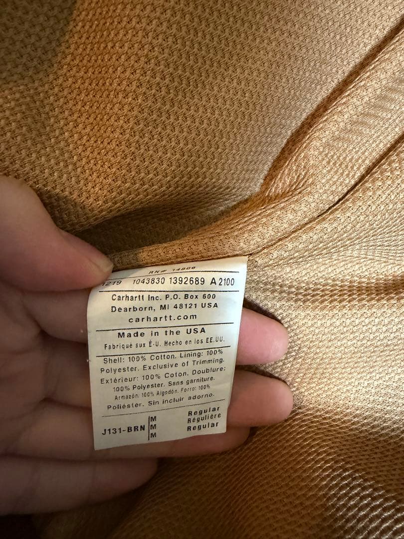 Carhartt アクティブジャケット