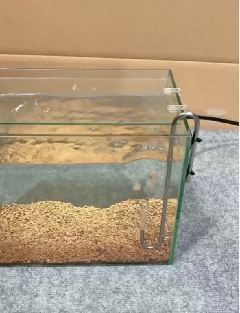 ステンレス製酸素供給配管　手製　購入後の制作　水槽ポンプ　生き物