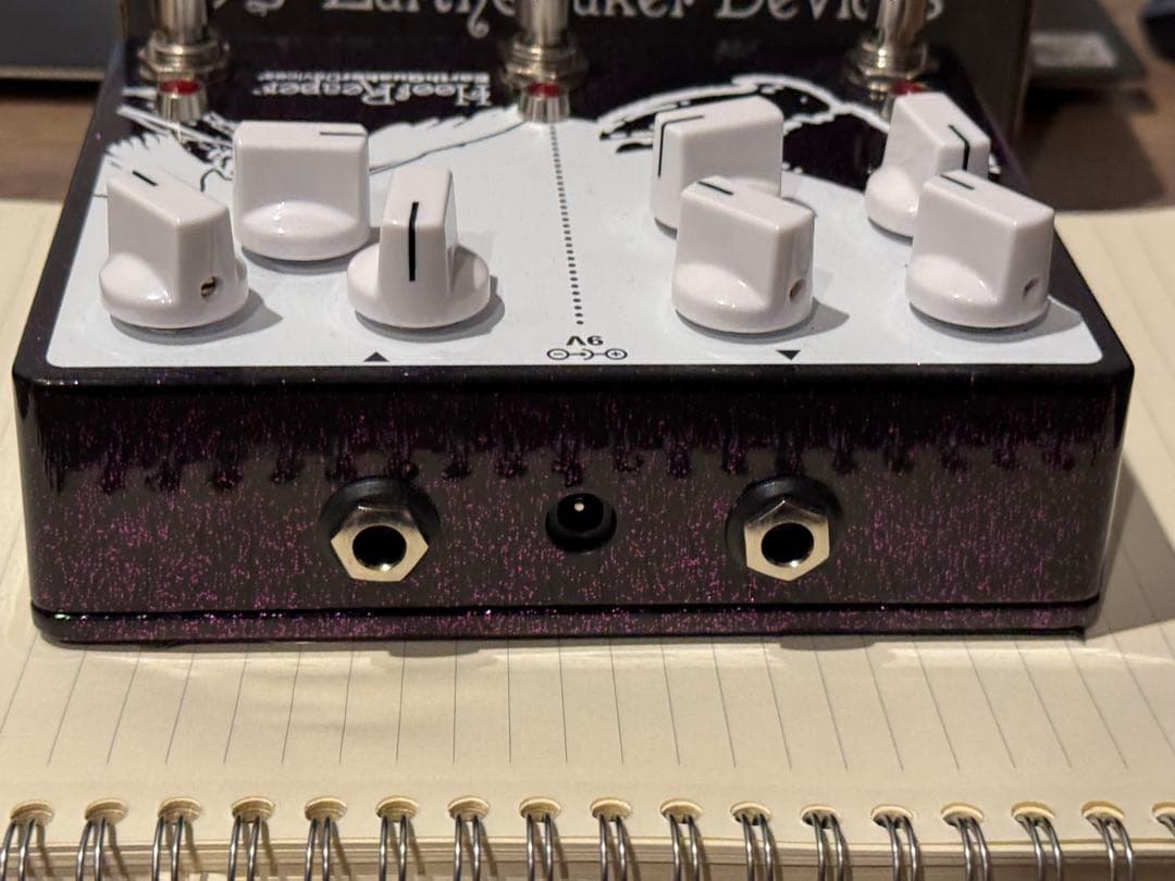 EarthQuaker Devices Hoof Reaper 限定色　紫