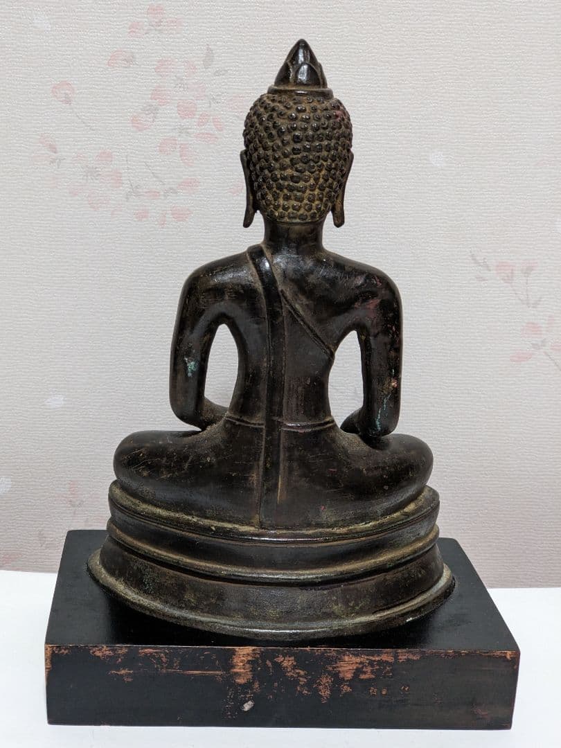 ⭐中国 古美術 古銅 釈迦坐像 仏教美術 古仏 コレクション 骨董品アンティーク