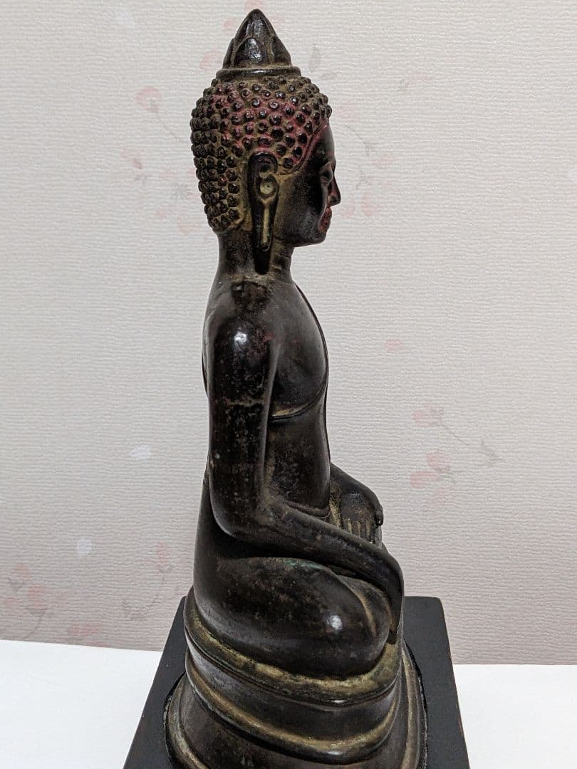 ⭐中国 古美術 古銅 釈迦坐像 仏教美術 古仏 コレクション 骨董品アンティーク