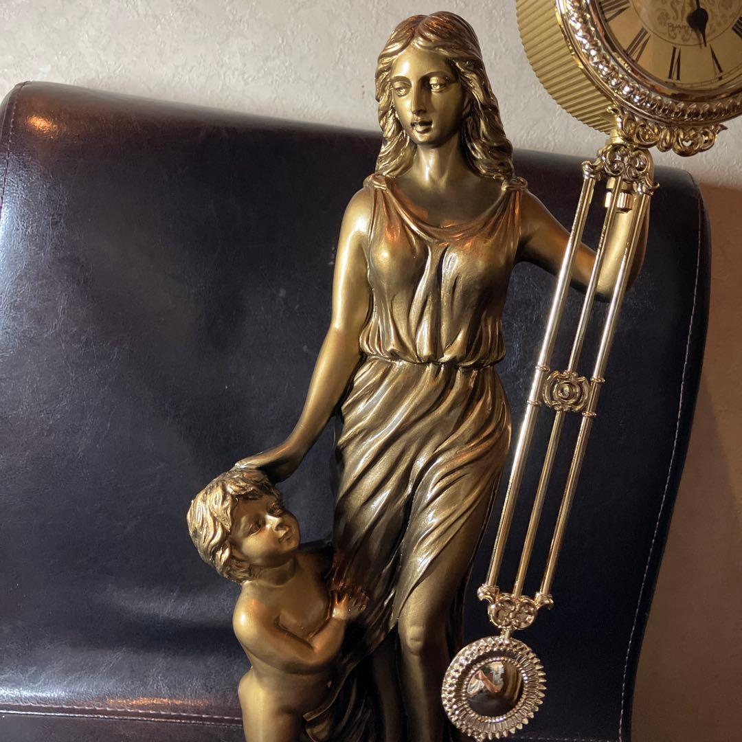 新品未使用　SEIKO 装飾時計 ゴールド　ビーナス