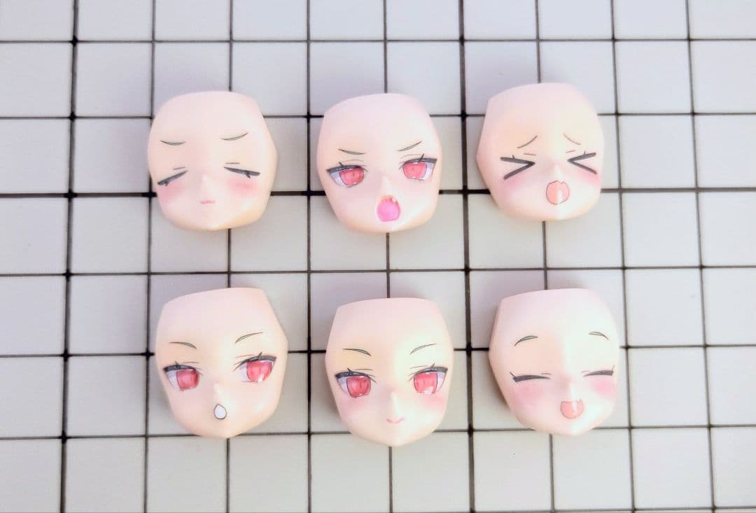 メガミデバイス　プニ☆モフ　ラン　改修　全塗装完成品