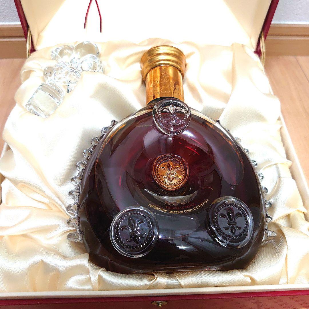 未開封・レミーマルタン ルイ13世 金キャップ　替栓付き ・四角形箱