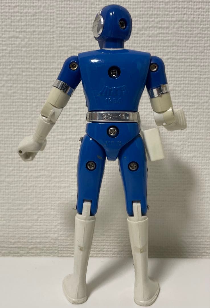 超電子バイオマン 超合金フィギュアセット 赤・青　バイオドラゴンセット