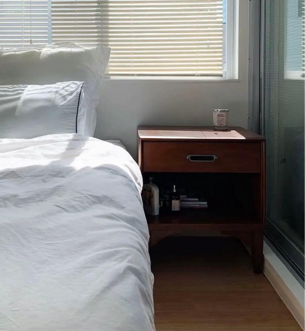 ヴィンテージ ドレクセルヘリテージ サイドテーブル チェスト RISHEL