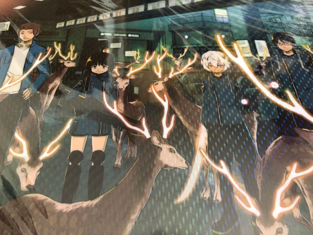 ワールドトリガー キラキラ　クリアファイル　チケットサイズのクリアファイル