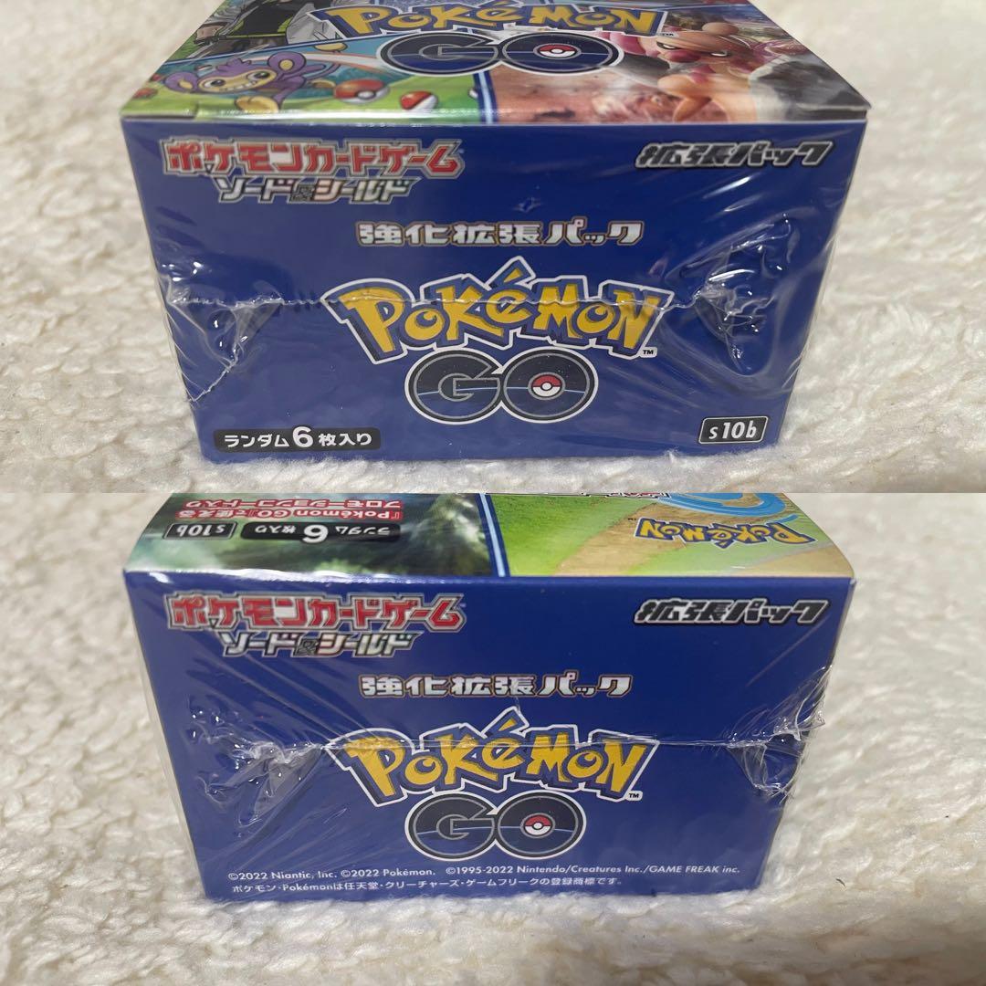 ポケモンカード　ポケモンGO BOX シュリンク付き　プロモカード5パック付き