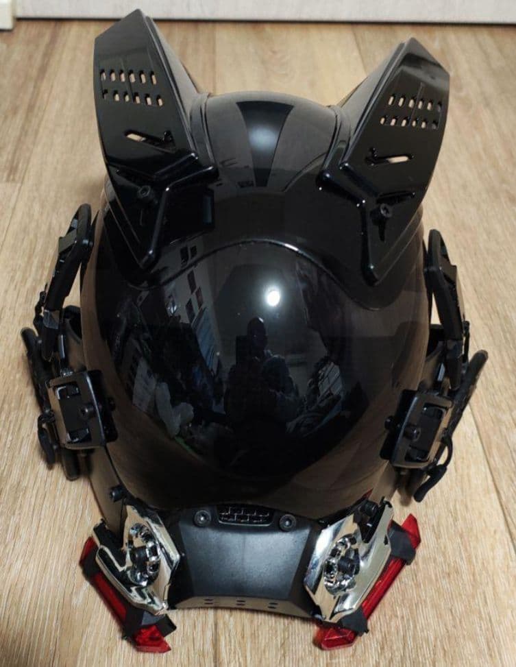 コスプレ用LED点灯ディスプレイサイバーマスク