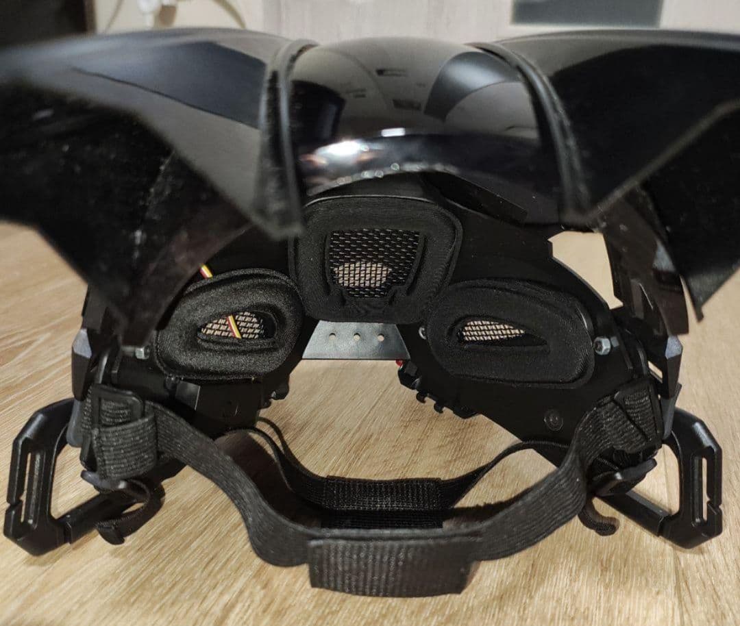 コスプレ用LED点灯ディスプレイサイバーマスク