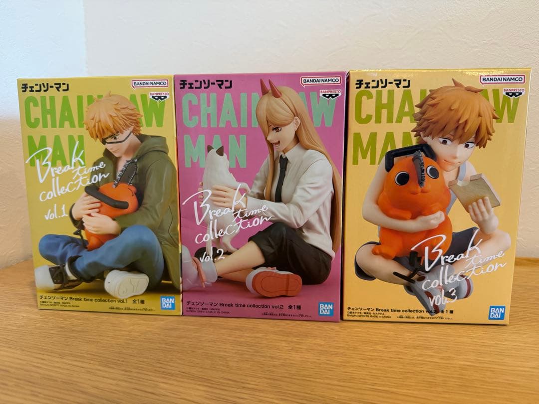 未開封新品チェンソーマン Break time collection全3種セット